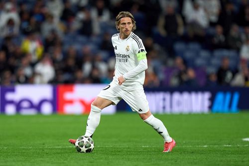 Luka Modric evoluând pentru Real Madrid / Foto: Getty
