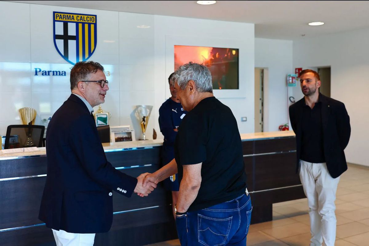 Mircea Lucescu a zburat la Parma și i-a băgat în ședință pe Dennis Man și Valentin Mihăilă, sub ochii lui Chivu » Detaliile aflate de GSP