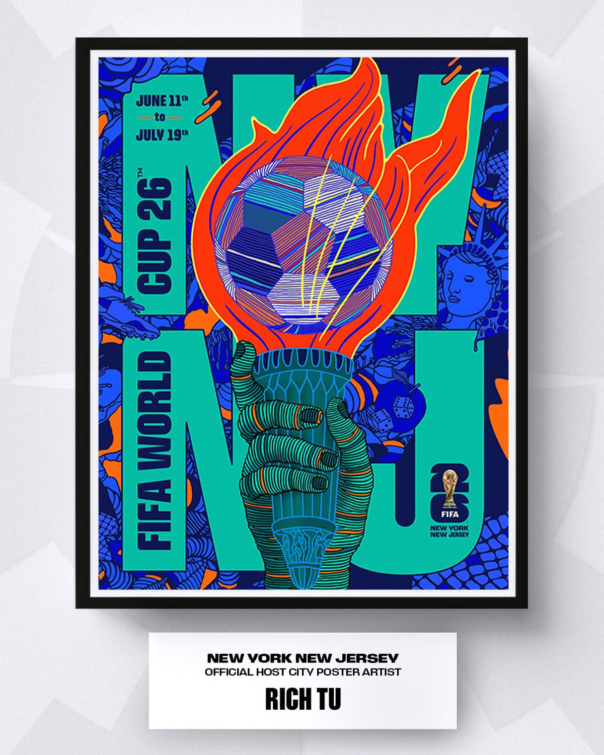 FIFA a lansat cele 16 postere oficiale pentru Campionatul Mondial din 2026! Care este favoritul tău?