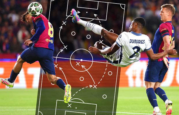 Ingineria cu care Simone Inzaghi a surprins-o pe Barcelona în meciul sezonului din Liga Campionilor