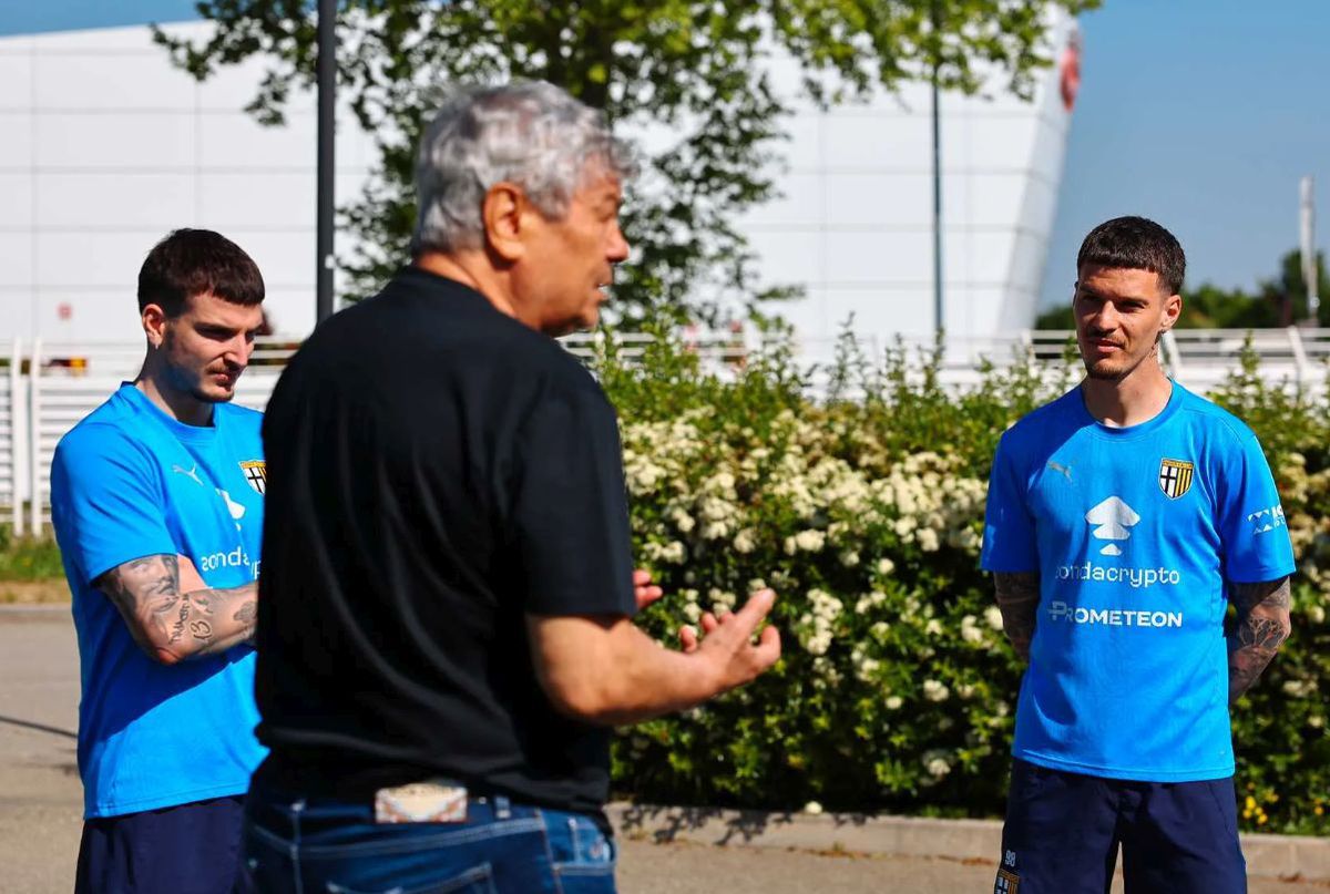 Mircea Lucescu a zburat la Parma și i-a băgat în ședință pe Dennis Man și Valentin Mihăilă, sub ochii lui Chivu » Detaliile aflate de GSP