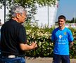 Mircea Lucescu la Parma, alături de Cristi Chivu, Dennis Man și Valentin Mihăilă