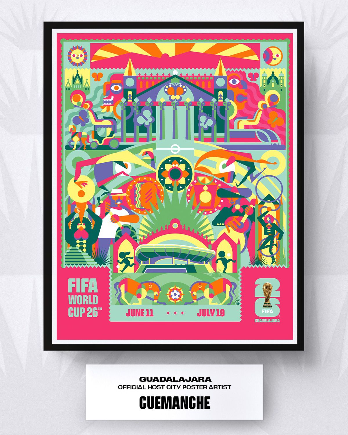 FIFA a lansat cele 16 postere oficiale pentru Campionatul Mondial din 2026! Care este favoritul tău?