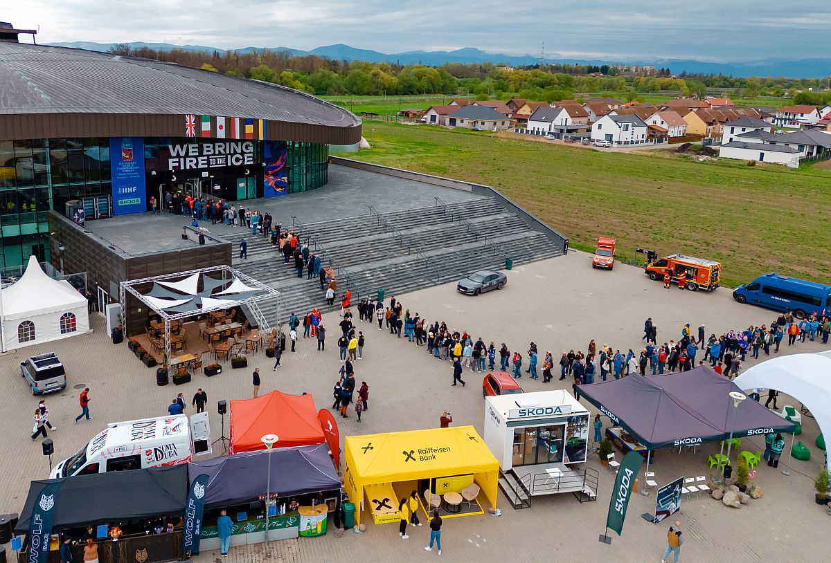 SUA sau România? Arena din Sf. Gheorghe s-a transformat complet pentru Campionatul Mondial