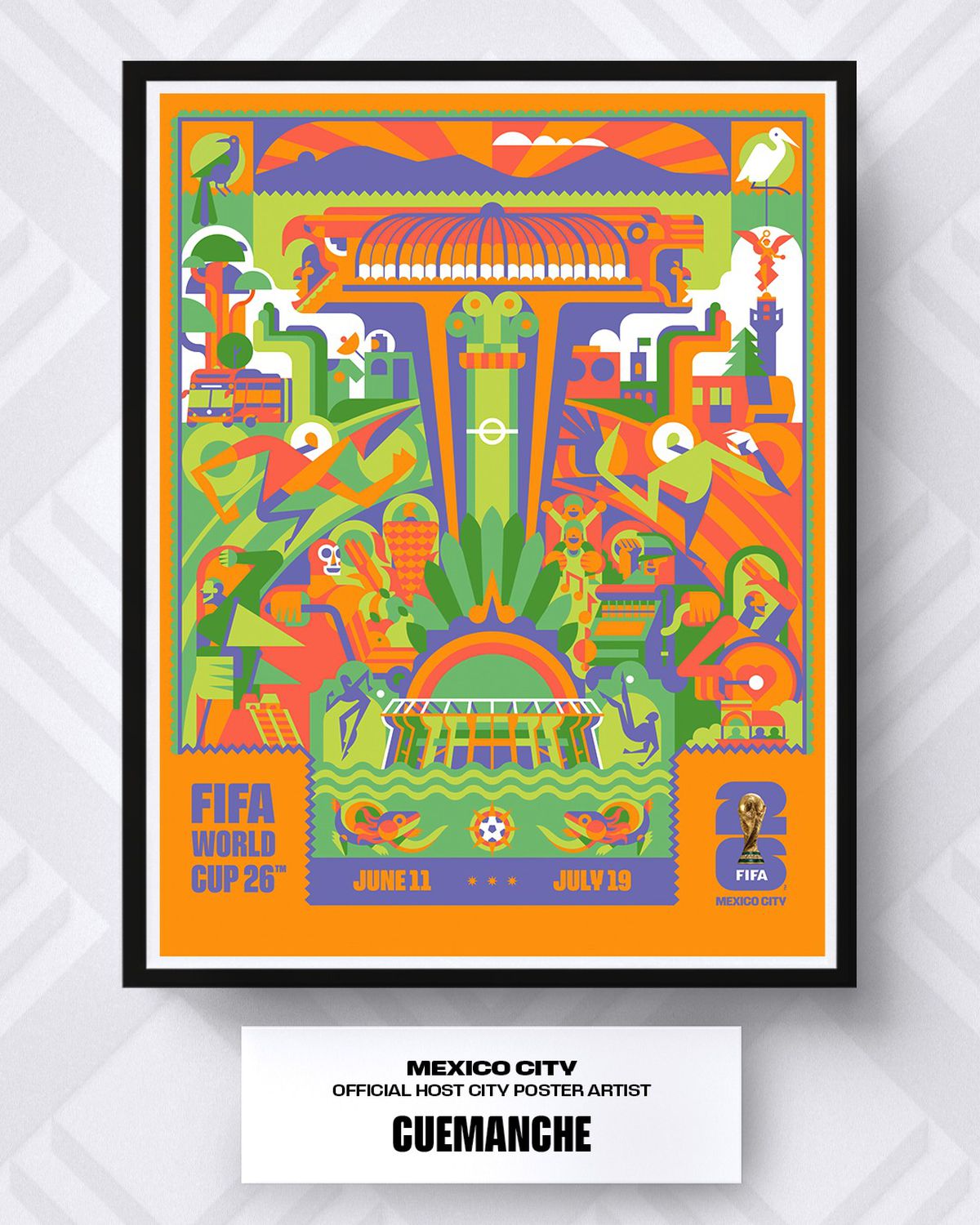 FIFA a lansat cele 16 postere oficiale pentru Campionatul Mondial din 2026! Care este favoritul tău?