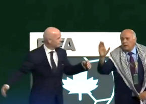 Infantino a încercat să îi apropie pe reprezentanții Israelului și Palestinei, dar a ieșit scandal: „Noi suferim!”
