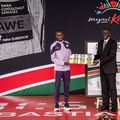 Sabastian Sawe, alături de William Ruto, președintele Kenyei/Foto: Getty Images