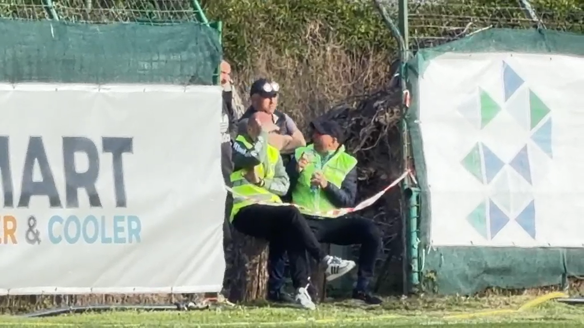 Vasile Miriuță, steward la Sănătatea Cluj - Poli Timișoara