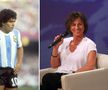 Diego Maradona și Gianna Nannini // sursă foto: Guliver/gettyimages