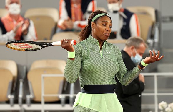Dezvăluirea Serenei Williams după premiera din meciul cu Begu de la Roland Garros: „Nu sunt preferatele mele”