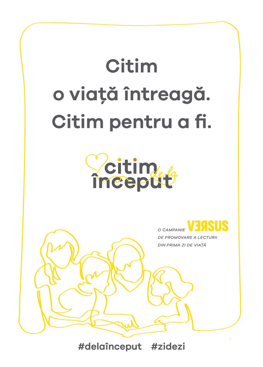 CITIM #delaînceput, programul de lectură pentru bebeluşi, din 1 iunie