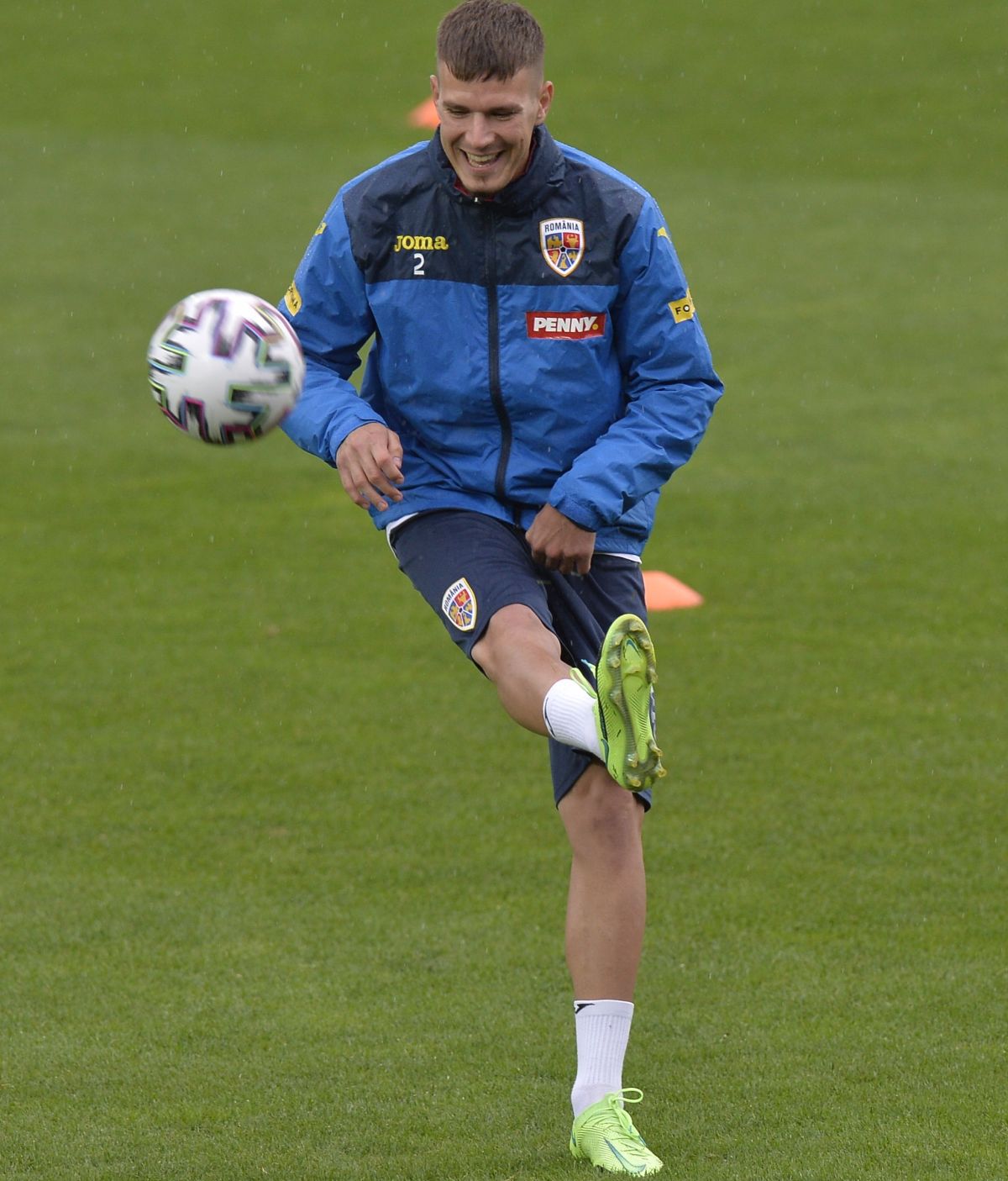 România, antrenament oficial înaintea meciului amical cu Georgia