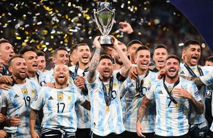 Italia, zdrobită de Argentina în „Finalissima 2022” » Messi și-a depus candidatura pentru Mondial!
