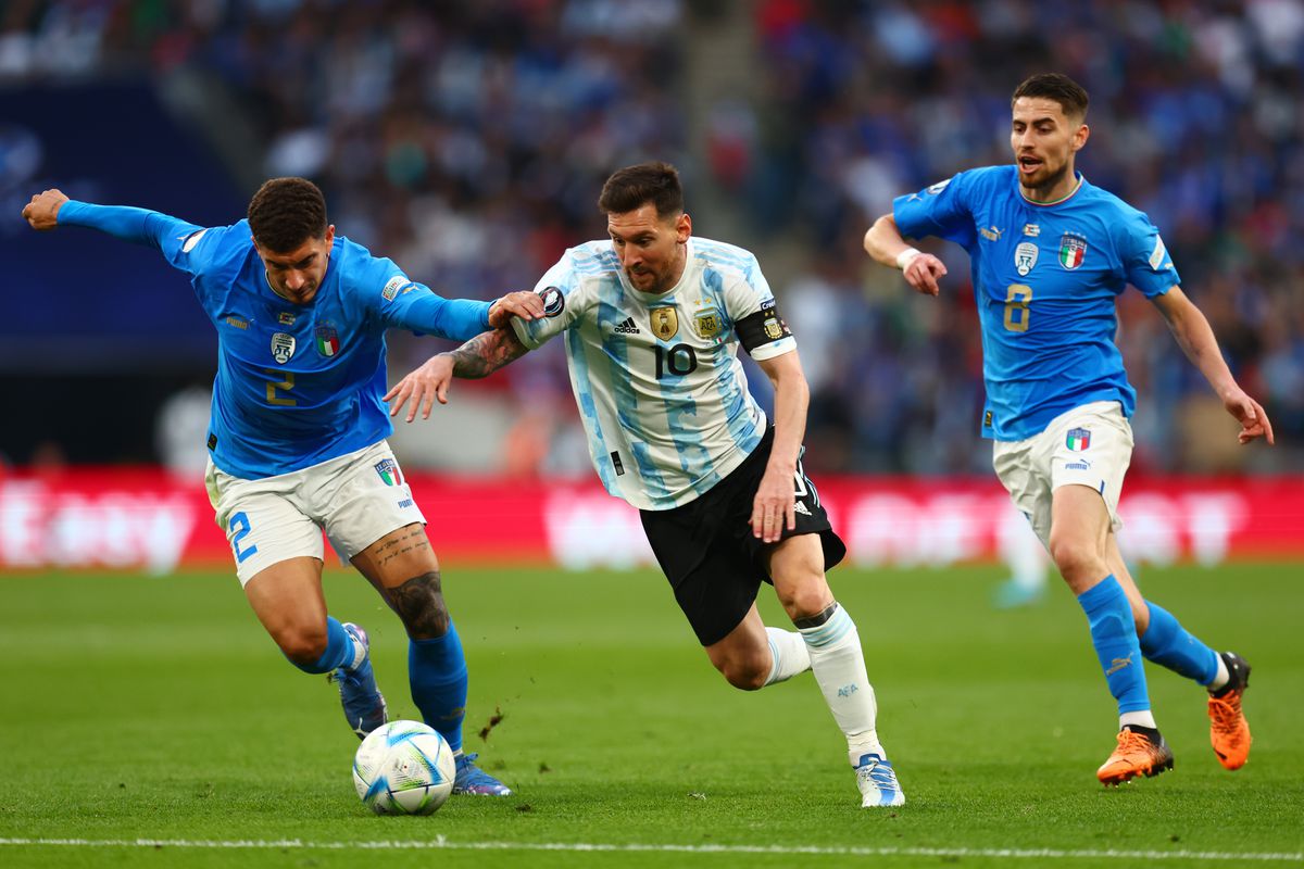 Italia, zdrobită de Argentina în „Finalissima 2022” » Messi și-a depus candidatura pentru Mondial!