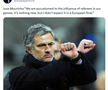 Mourinho și furia pe arbitraj