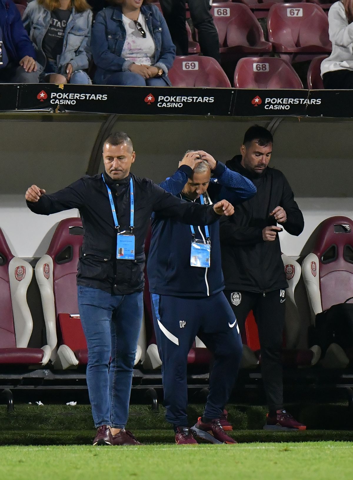 Vlad Achim nu s-a putut abține în timpul interviurilor live: „Măcel! Sper să nu ne mai întâlnim cu domnul Kovacs”