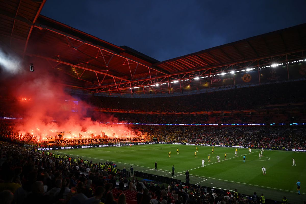 Atmosferă incendiară la Dortmund - Real Madrid