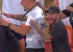 Ironia supremă! Neymar a dat tonul la scandarea de coșmar pentru Ronaldo, în timp ce lusitanul plângea pe gazon