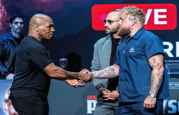 Lupta dintre Mike Tyson și Jake Paul s-a amânat » Varianta „surpriză” pentru a îl înlocui pe „Iron Mike”