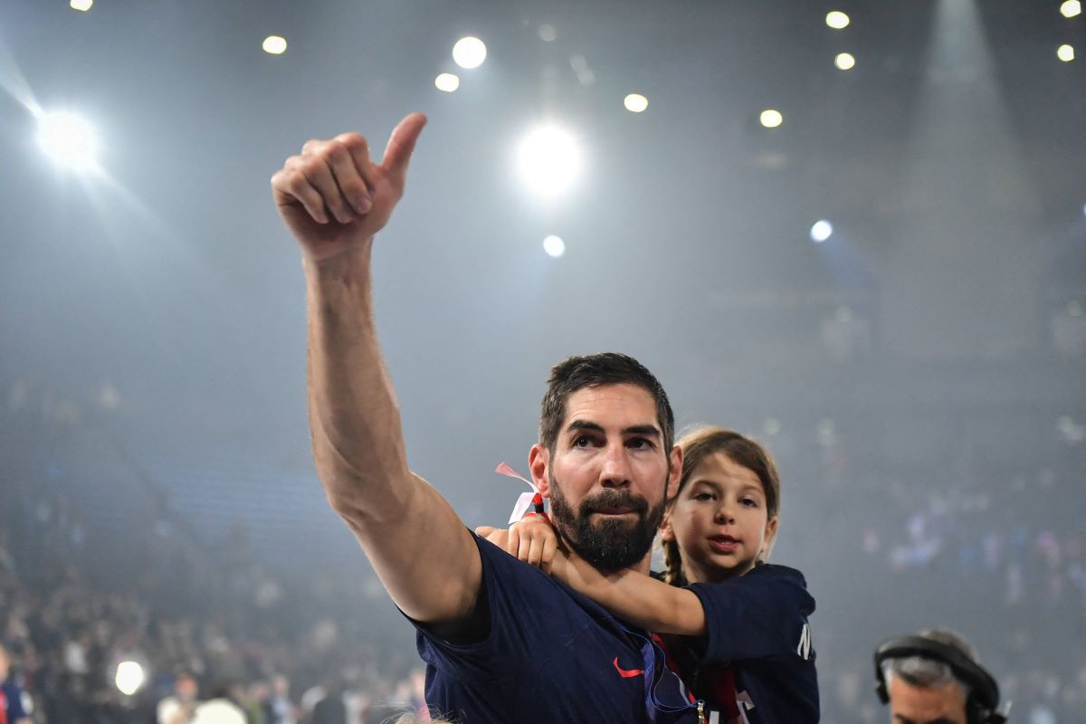 Nikola Karabatic, adio handbalului de club cu victorie, artificii și sub privirile lui Novak Djokovic