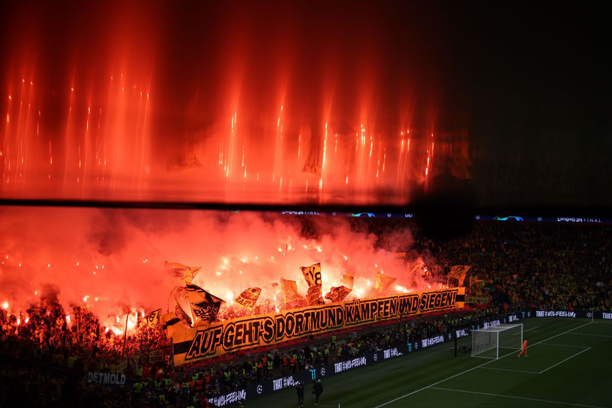 Atmosferă incendiară la Dortmund - Real Madrid