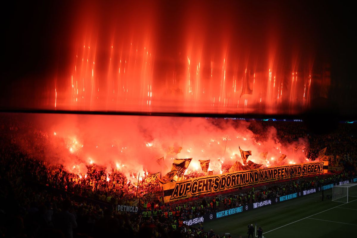 Atmosferă incendiară la Dortmund - Real Madrid