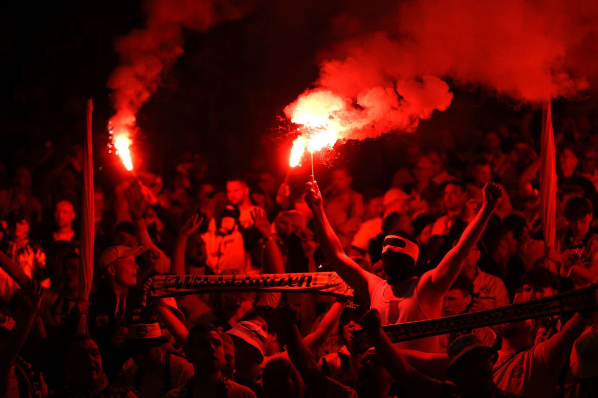 Imaginile pe care UEFA nu le-a vrut televizate! Ce a filmat reporterul GSP in interiorul arenei Wembley