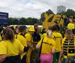 Imagini din fan-zone-ul celor de la Borussia Dortmund