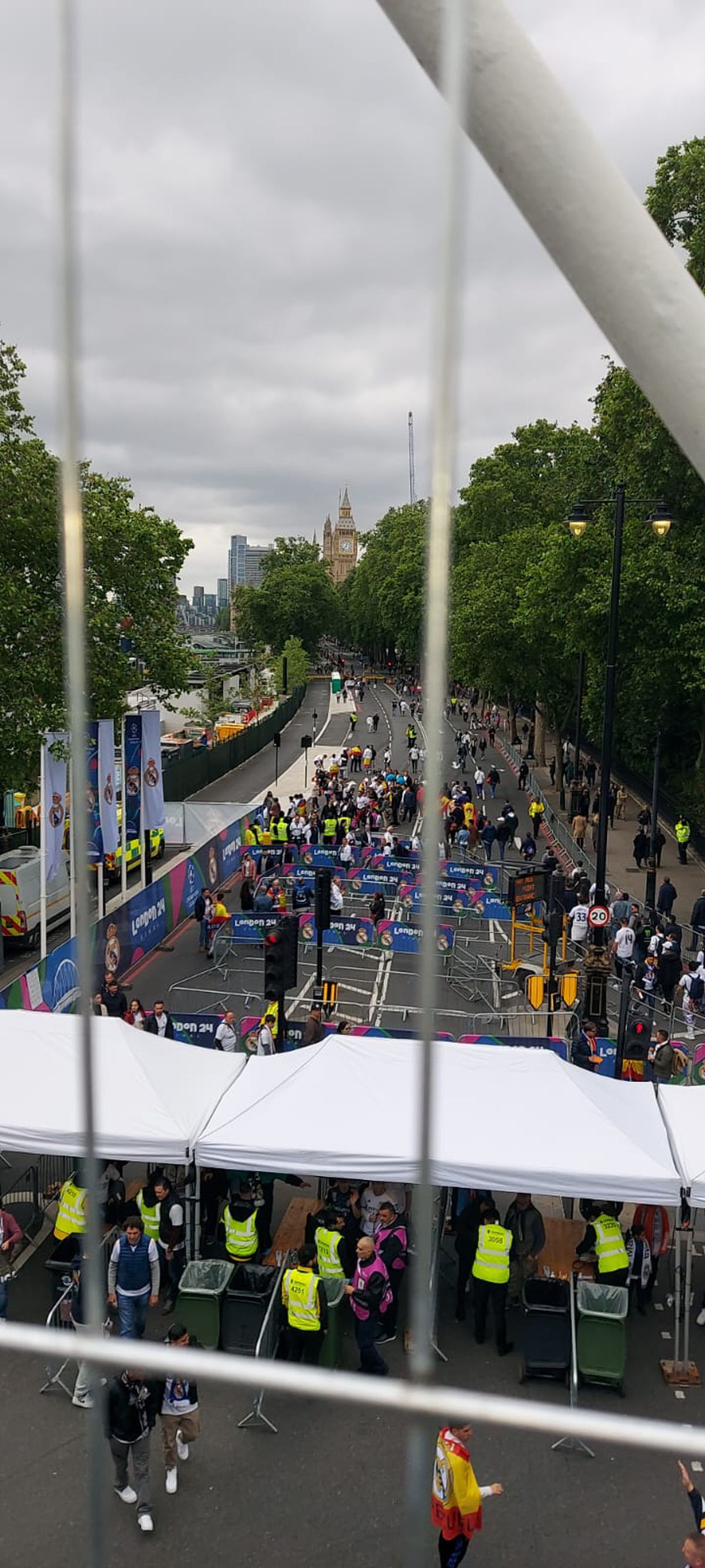 Fanzone-ul celor de la Real Madrid, plin cu 6 ore înainte de finala Ligii Campionilor