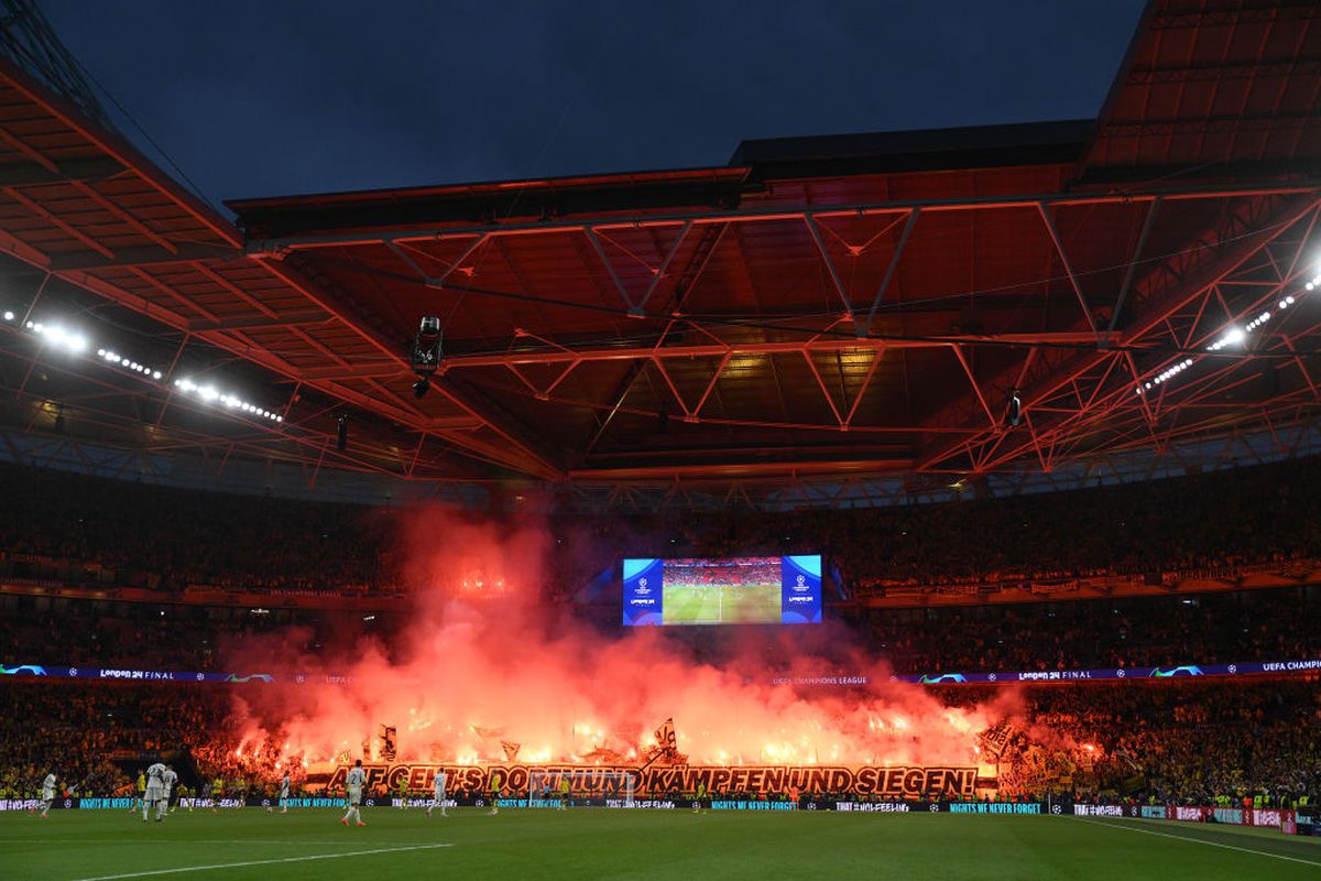 Atmosferă incendiară la Dortmund - Real Madrid