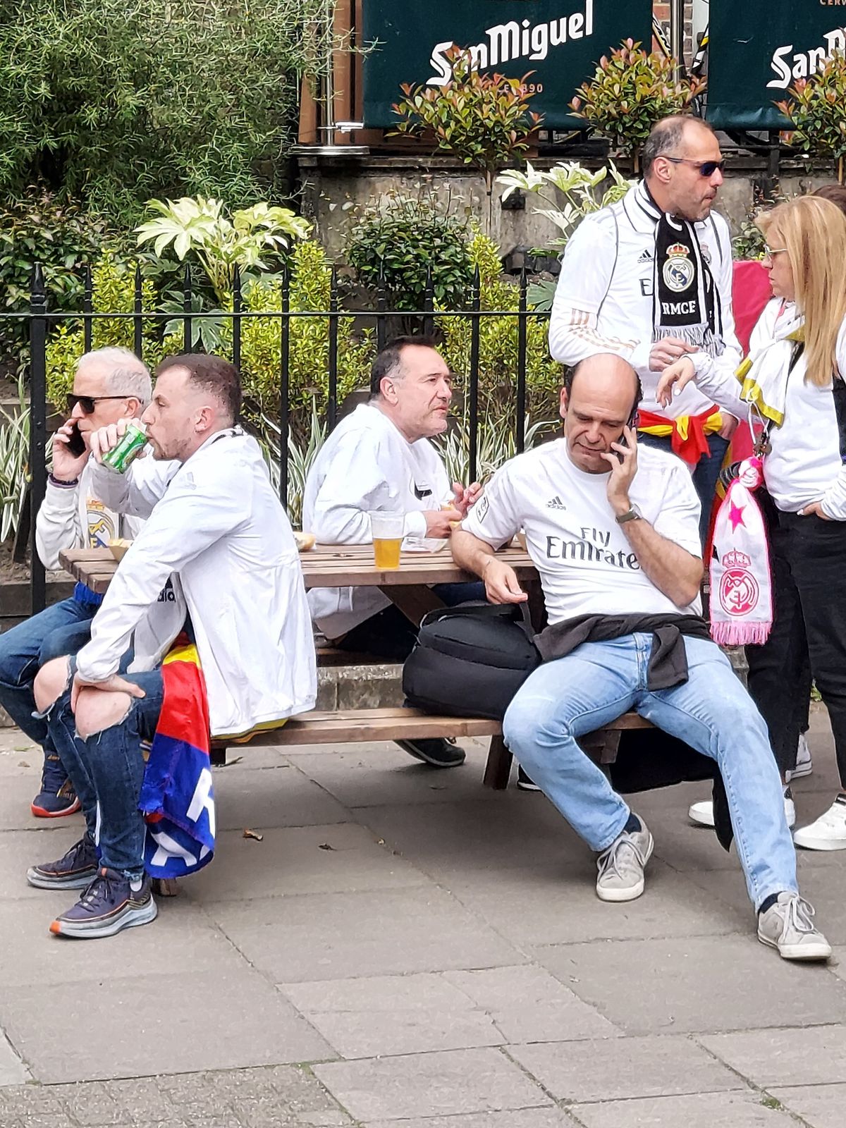 Fanzone-ul celor de la Real Madrid, plin cu 6 ore înainte de finala Ligii Campionilor