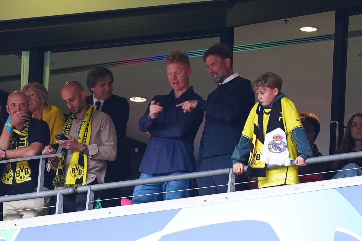 Jurgen Klopp, prezent în tribunele stadionului Wembley pentru finala Champions League » Cum a fost primit de fani