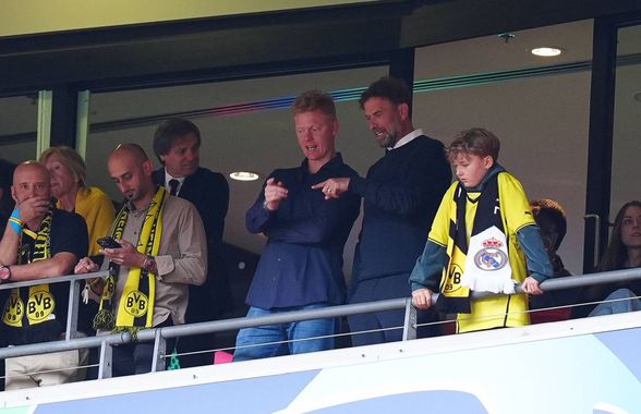 Jurgen Klopp, prezent în tribunele stadionului Wembley pentru finala Champions League » Cum a fost primit de fani