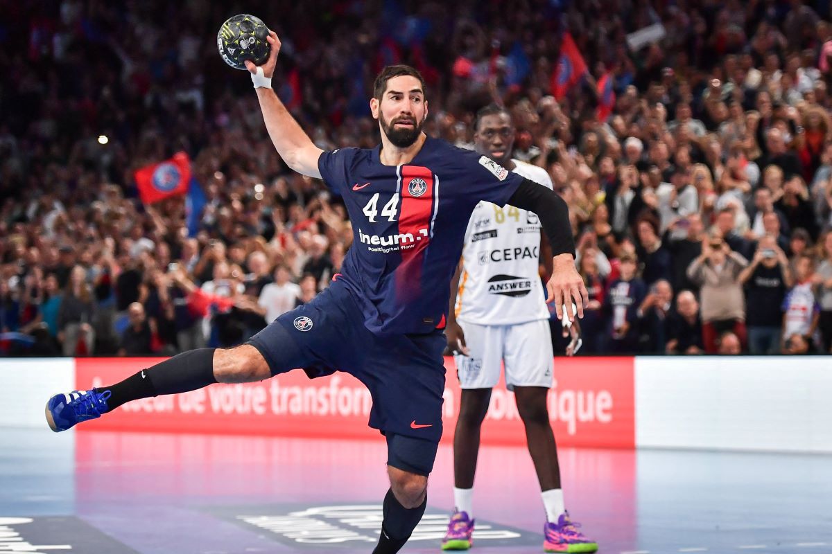Nikola Karabatic, adio handbalului de club cu victorie, artificii și sub privirile lui Novak Djokovic