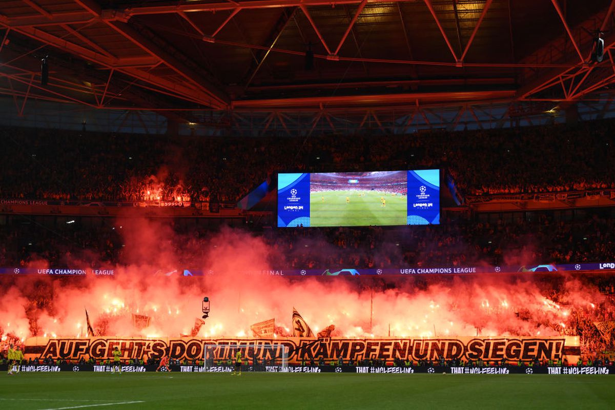 Atmosferă incendiară la Dortmund - Real Madrid