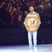 Novak Djokovic cu trofeul de campion al Franței Foto: Imago