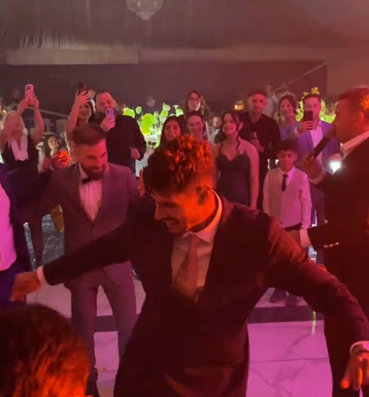 Imagini de la nunta lui Darius Olaru