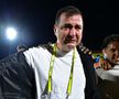 Ianis Zicu a început să plângă după ce Metaloglobus a promovat în Superliga. foto: Cristi Preda