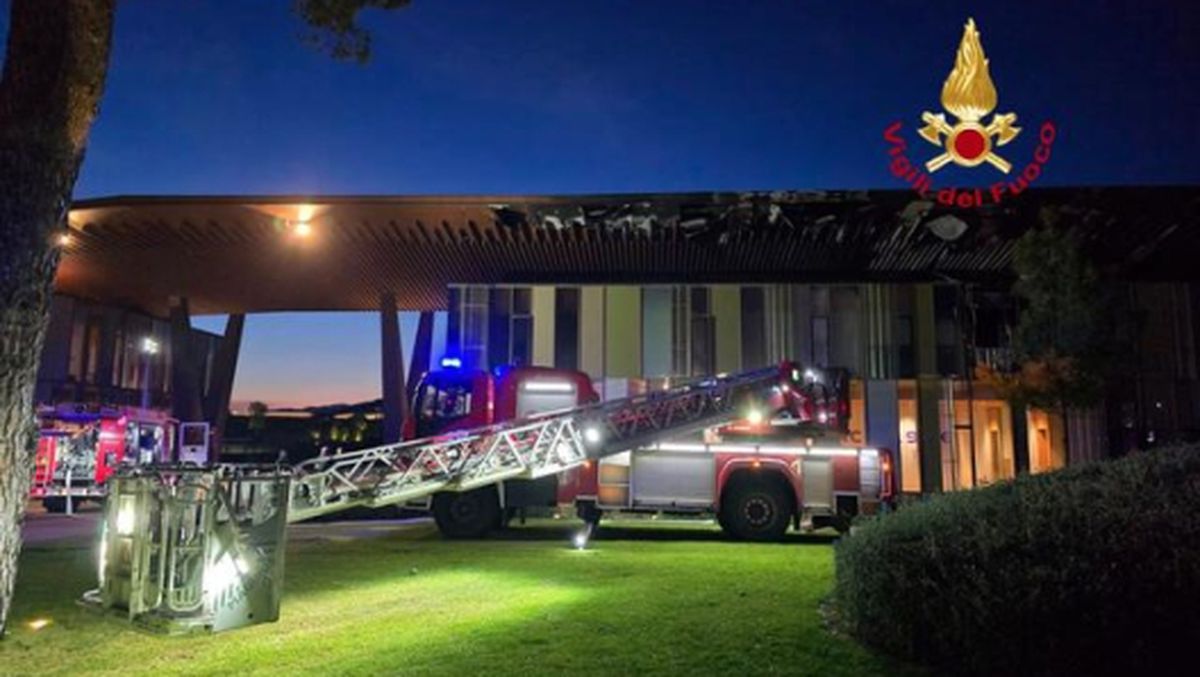 Incendiu la baza de antrenament a lui Fiorentina. Foto: Gazzetta dello Sport