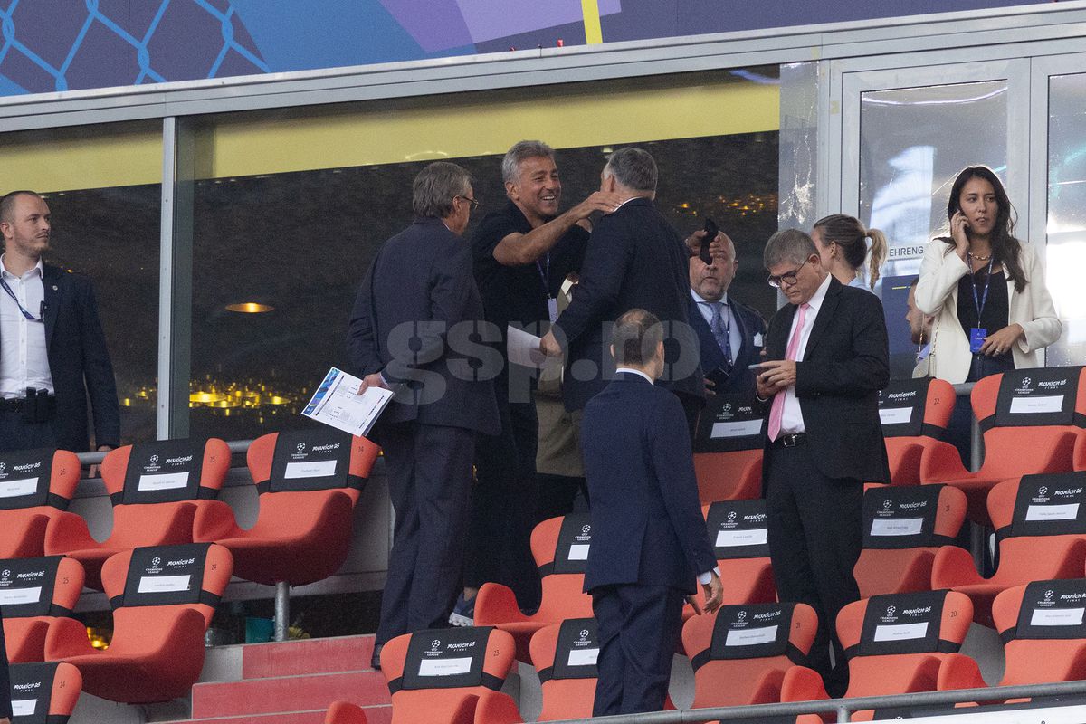 Viktor Orban la finala Ligii Campionilor de la Munchen