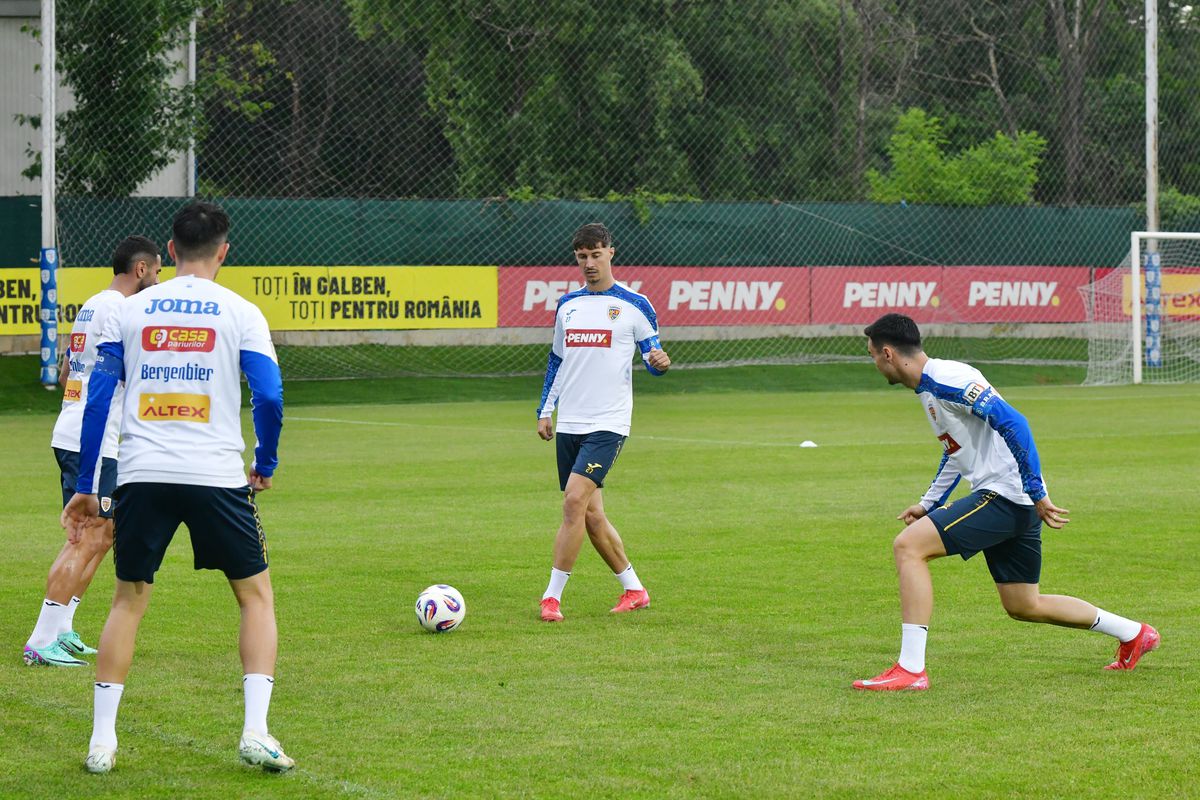 Antrenament România 1 iunie