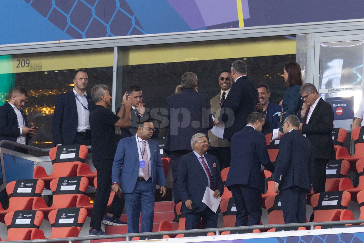 Viktor Orban la finala Ligii Campionilor de la Munchen