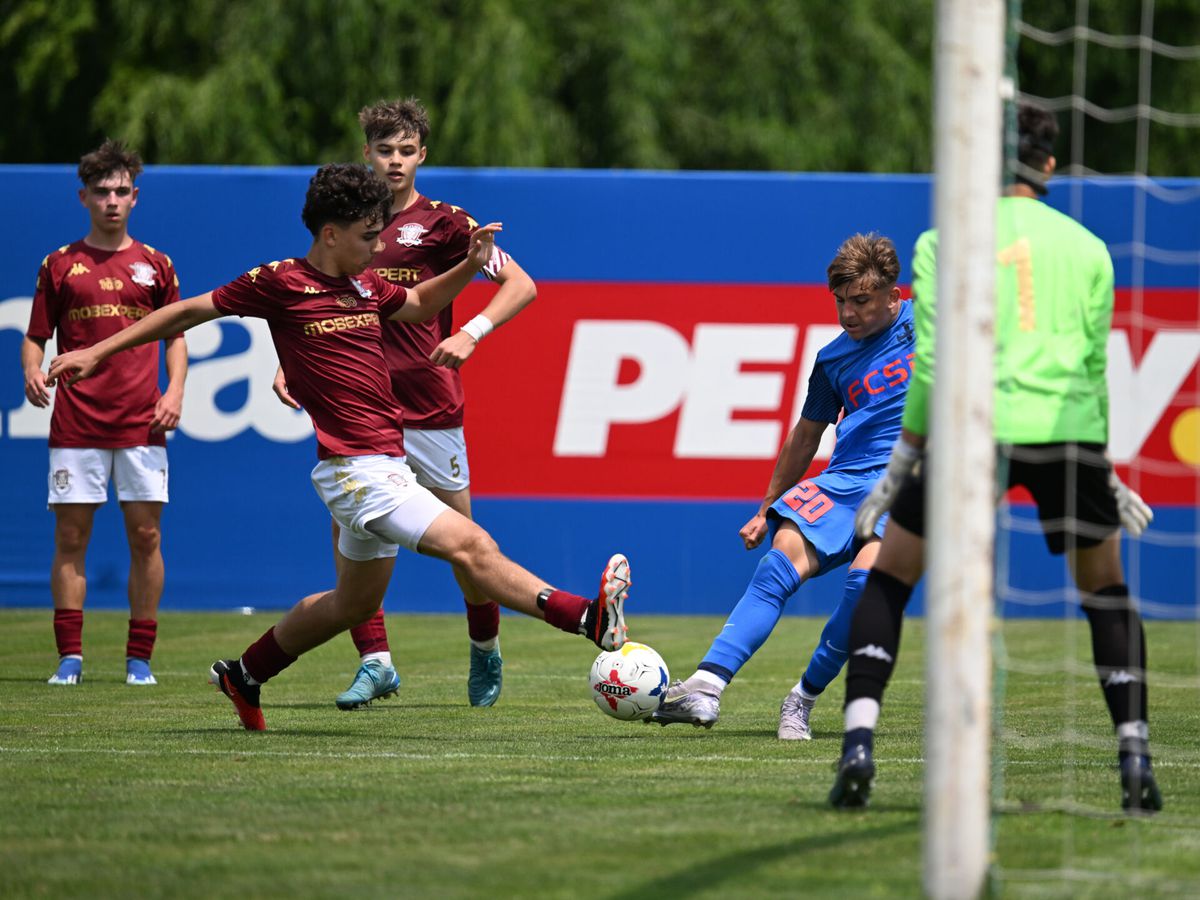 Rapid este noua campioană a Ligii Elitelor U16 după ce a învins FCSB în finala campionatului
