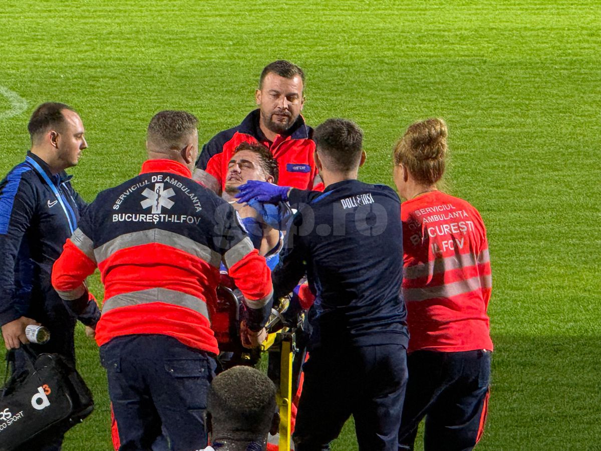 Diagnostic crunt pentru fostul internațional de tineret: fractură de rotulă! Va fi operat de urgență, de doctorul Codorean