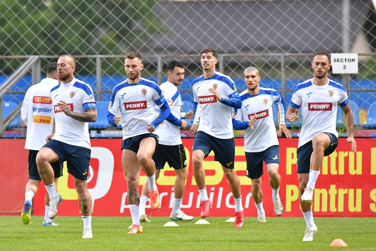 Antrenament România 1 iunie