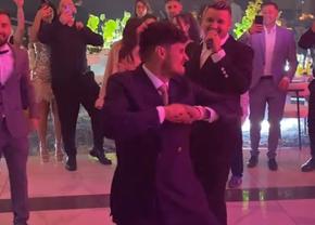 Show la nunta lui Olaru » Au apărut imaginile de la petrecere: Florinel Coman a dansat pe maneaua lui Budescu