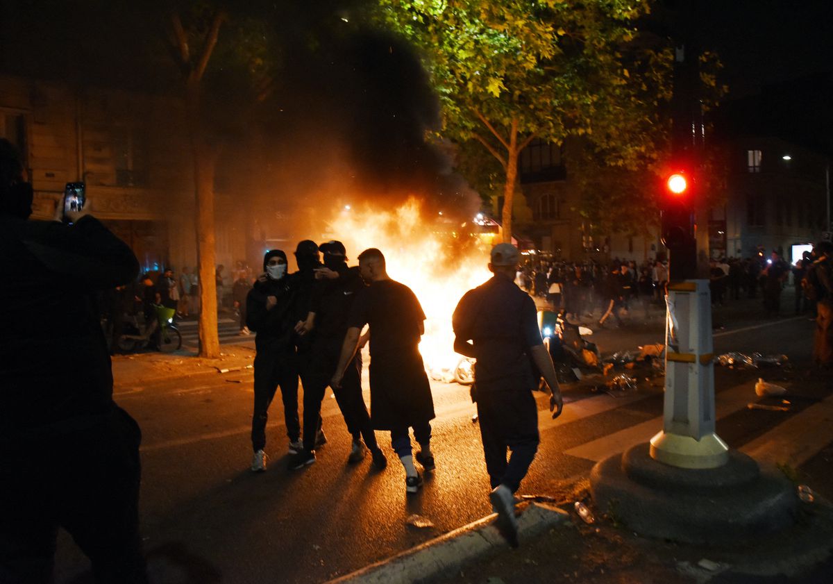 Incidente la Paris după PSG - Inter