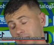 Mihai Bordeianu a izbucnit în lacrimi după ce Poli Iași a retrogradat. foto: captură Prima Sport
