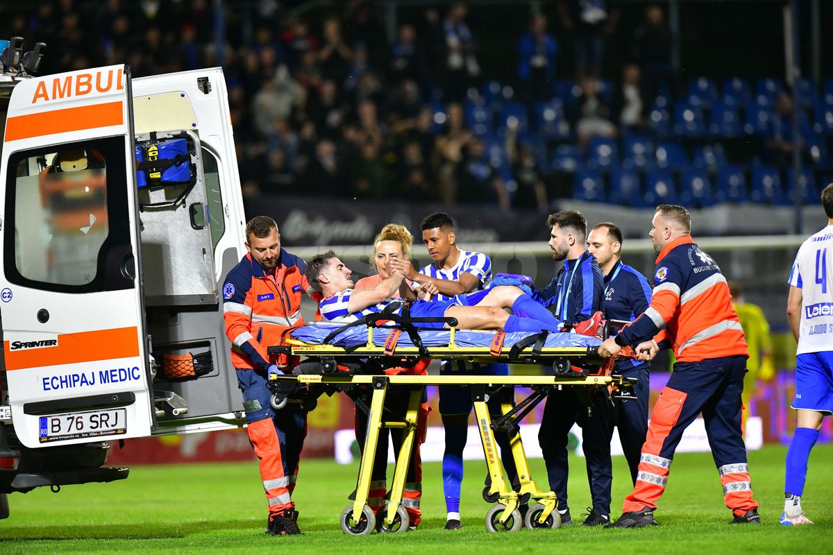 Detalii crunte de pe patul de spital: „Rotula era spartă în 5 bucăți. Nu știam ce mă durea mai tare: sufletul, pentru retrogradare, sau piciorul...”