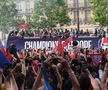 Sărbătoare la Paris după ce PSG a câștigat Liga Campionilor. FOTO: Imago Images